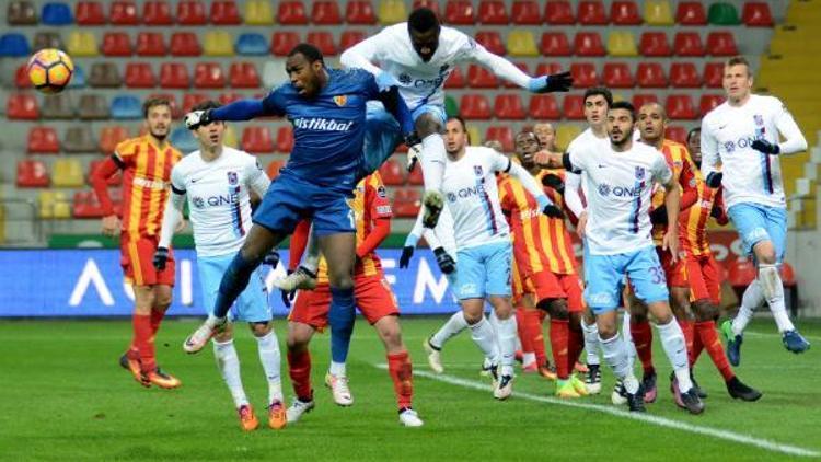 Kayserispor - Trabzonspor maç fotoğrafları(3)