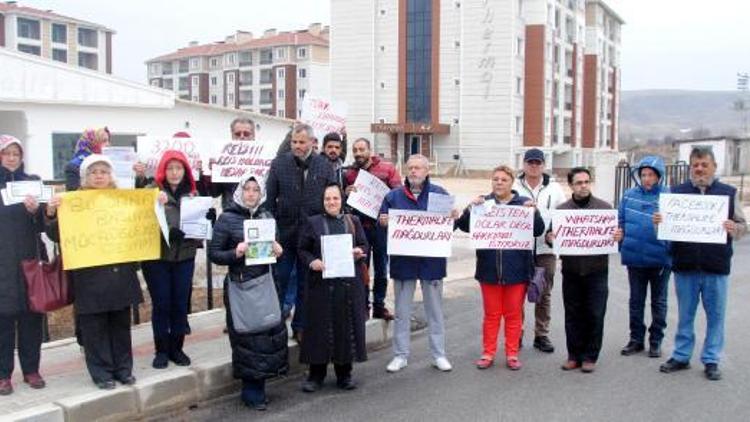 Devre mülk mağdurlarından eylem