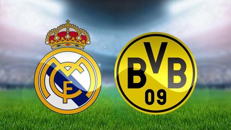Real Madrid Borussia Dortmund maçı hangi kanalda saat kaçta canlı yayınlanacak - İki takımın 11leri belli oldu