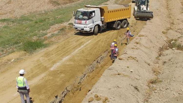 Sarayköye modern içme suyu hattı