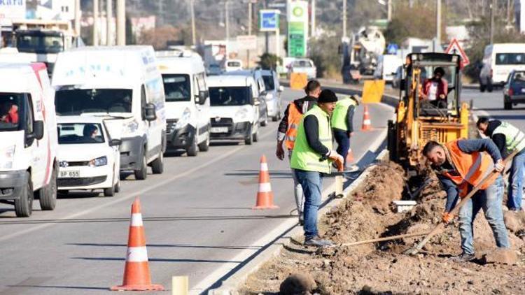 Aslının yaşamını yitirdiği yolda ışıklandırma çalışması başlatıldı