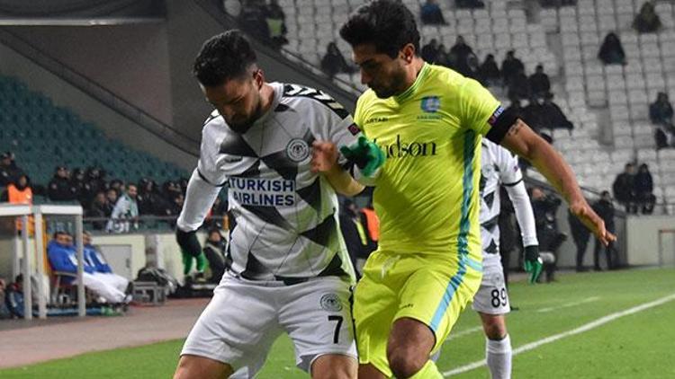 Atiker Konyaspor 0-1 Gent / MAÇIN ÖZETİ
