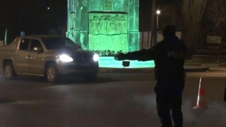 Kars’ta 259 polisin katılımı ile Huzur operasyonu