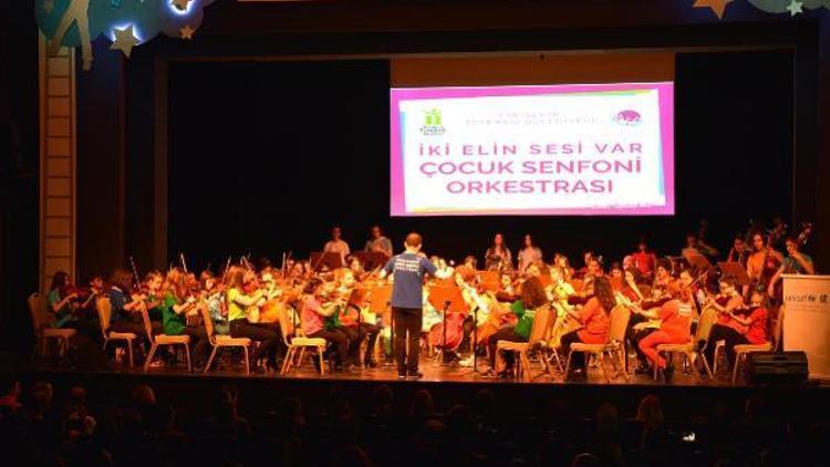 Çocuk Senfoni Orkestrası Ankarada UNICEF için çaldı