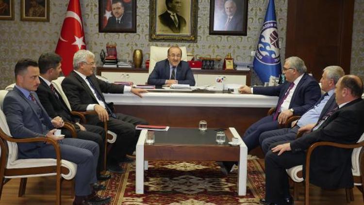 TOKİ Başkanı Turan, Başkan Gümrükçüoğlu’nu ziyaret etti