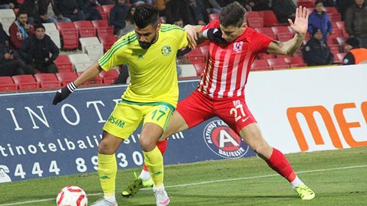 Balıkesirspor: 1 - Şanlıurfaspor: 1