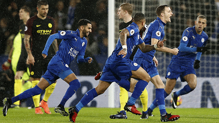 Leicester, Manchester Cityyi dağıttı 6 gol...