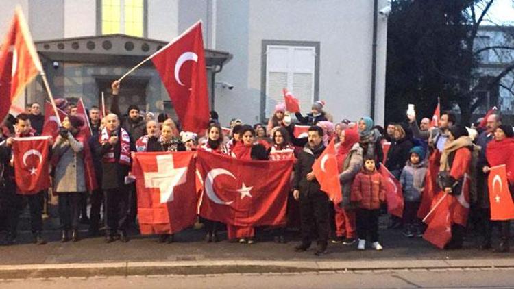 Avrupalı Türkler hain saldırıyı protesto etti