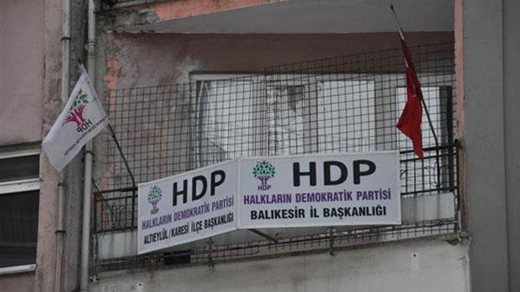 Balıkesirde HDPye operasyon