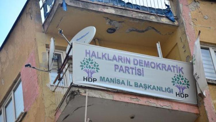 HDP Manisa İl Başkanlığı binasında arama