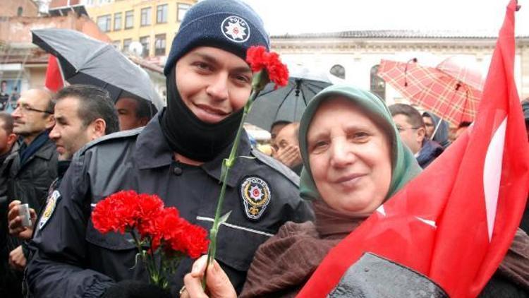 Kastamonuda terör protestosu