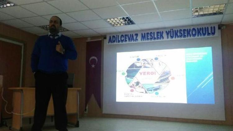 Adilcevaz KYK’da vergi bilinci konferansı