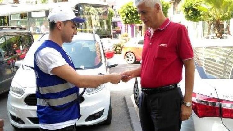 Adanada, parkomatlar ücretsiz oldu