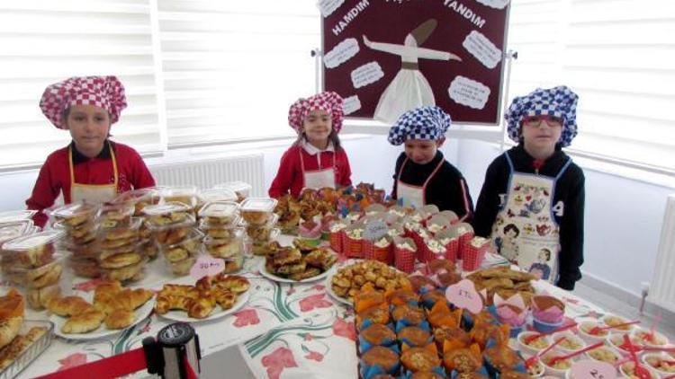 Öğrencilerden kermes