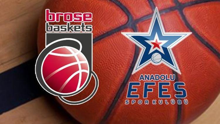 Brose Basket Anadolu Efes basketbol maçı saat kaçta hangi kanalda canlı yayınlanacak - THY Avrupa Ligi