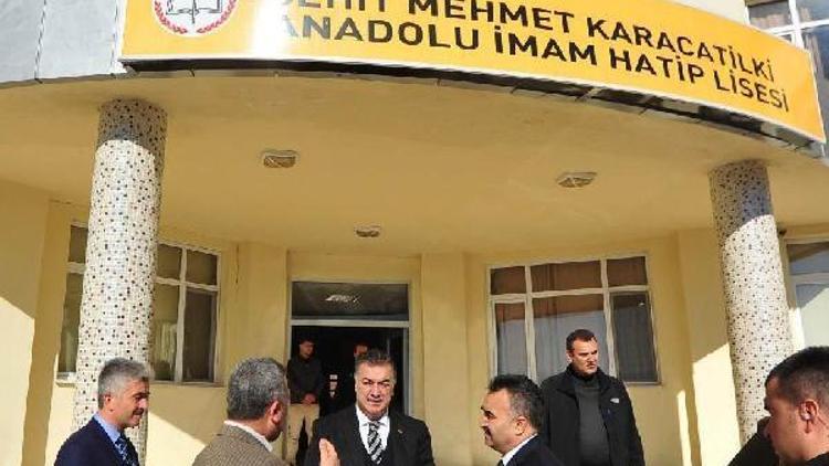 Vali Kerem Al, İmam Hatip okullarını ziyaret etti