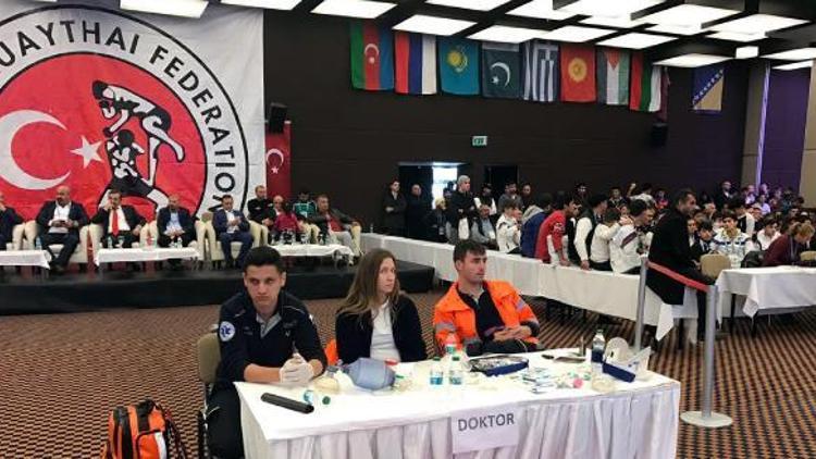 Uluslararası EMF Muaythai Kupası Antalyada başladı