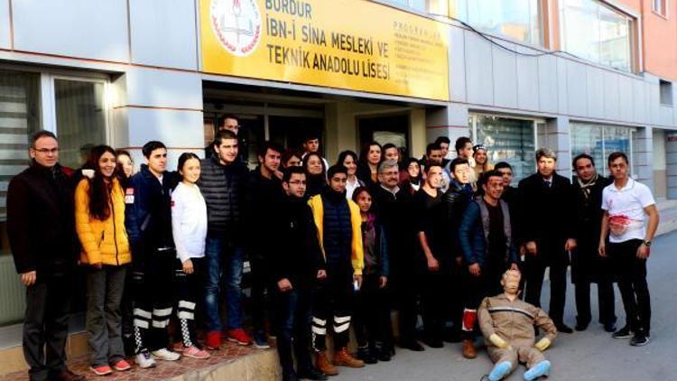 Lisede tatbikat gerçeğini aratmadı