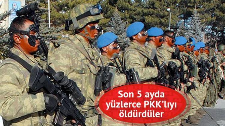 PKKnın korkulu rüyası mavi bereliler hedef alındı