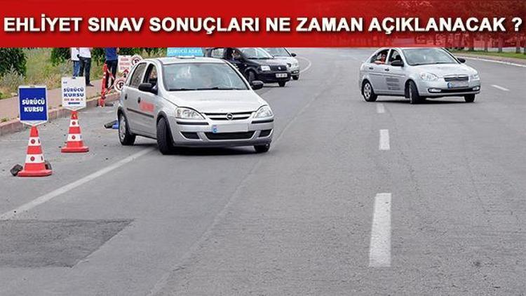 Ehliyet sınav sonuçları ne zaman açıklanacak - 17 Aralık ehliyet sınav sonuçları