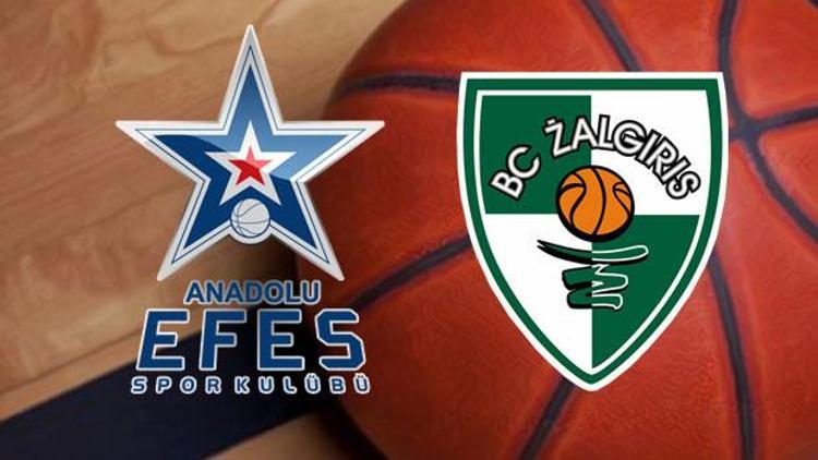 Anadolu Efes Zalgiris Kaunas maçı saat kaçta hangi kanalda