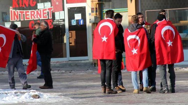 İncesuda 3 bin Türk bayrağı dağıtıldı