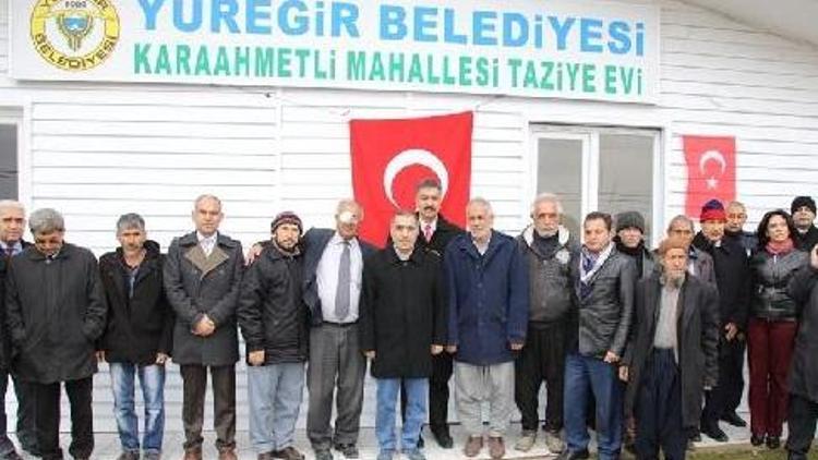 Başkan Çelikcan Taziye Evi’nin açılışını yaptı