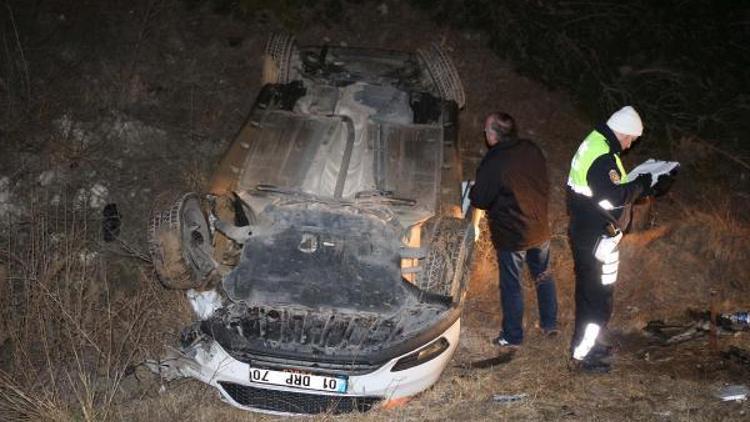 Burdurda iki otomobil çarpıştı: 2si çocuk, 6 yaralı