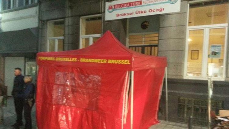 Belçika Türk Federasyonu binasına bombalı paket