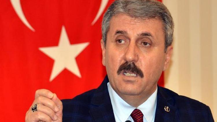 Destici: Suriyede PYDnin varlığına müsade edilirse PKK bitmez