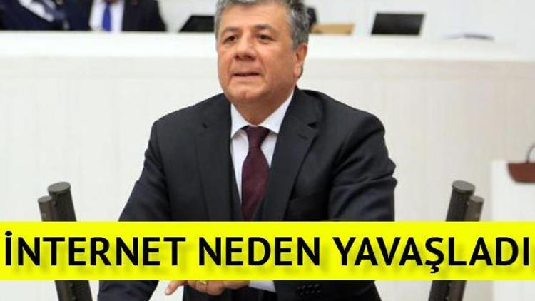 Balbay, internetteki yavaşlamayı sordu