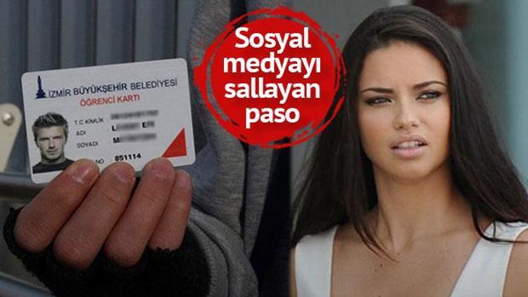 Belediyeden Beckhamlı kart yanıtı: Sadece o değil Adriana Lima da var