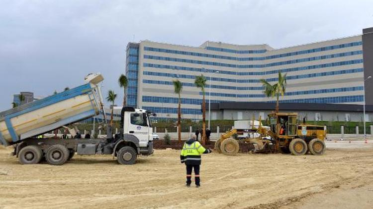 Şehir Hastanesi’ne çevre düzenlemesi