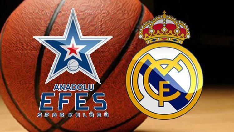 Anadolu Efes Real Madrid basketbol maçı saat kaçta hangi kanalda