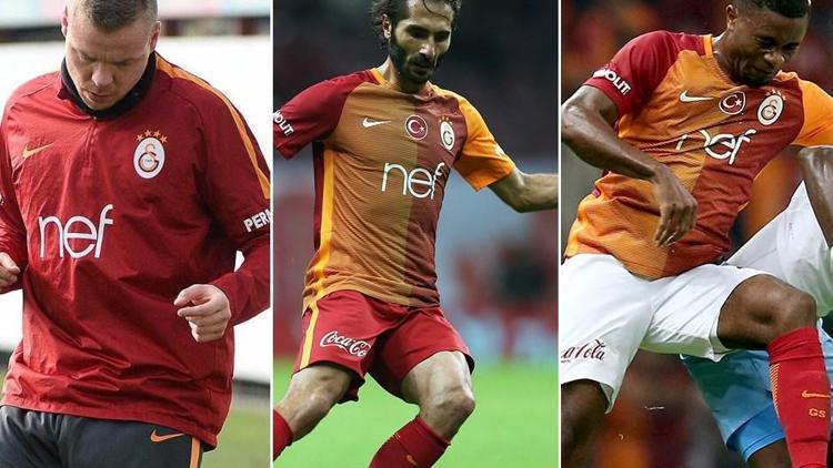 Galatasarayda operasyon 7 futbolcunun bileti kesildi