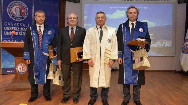 ÇOMÜ’de Akademik Teşvik Ödeneği Onur Töreni gerçekleştirildi
