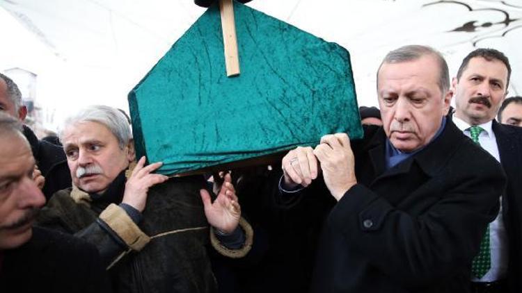 Erdoğan Fatih Camiinde cenaze törenine katıldı