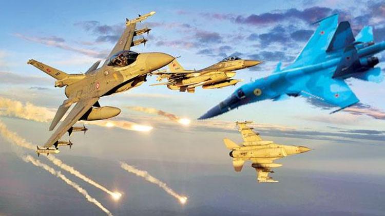 Türkiyeden koordinat Rusyadan operasyon