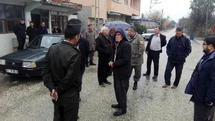 Adanada uçak geçtikten sonra patlama sesi jandarmayı harekete geçirdi