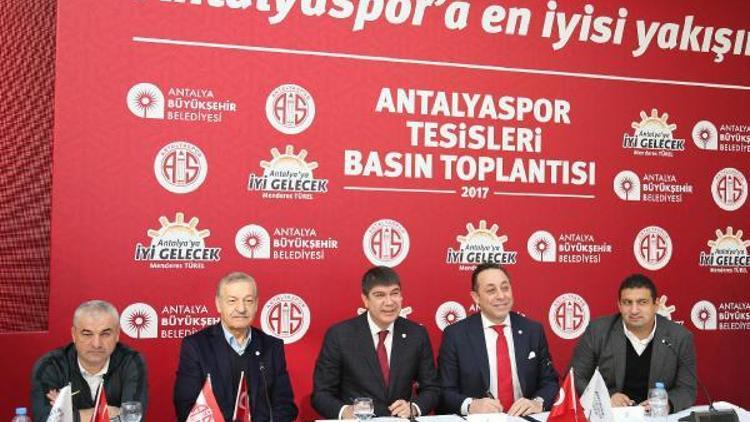 Antalyaspor yeni tesislerine kavuştu