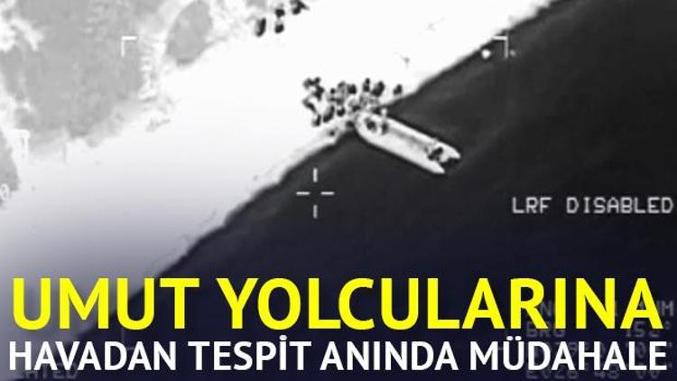 Kaçak geçişe hazırlanan 37 Suriyeli havadan tespit edildi