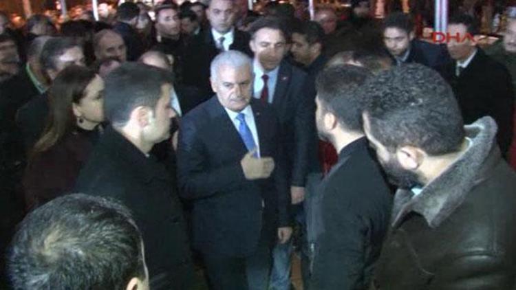 Başbakan Yıldırım’dan, şehit polisin ailesine taziye ziyareti