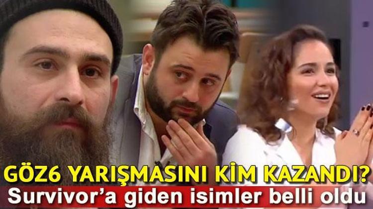 Göz6 evinde kimler birinci oldu İşte, Göz6 şampiyonları