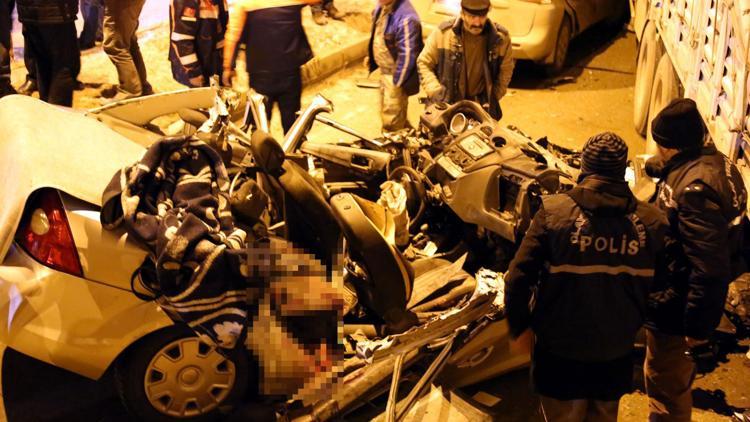 Bayburtta zincirleme trafik kazası: 3 ölü, 5 yaralı