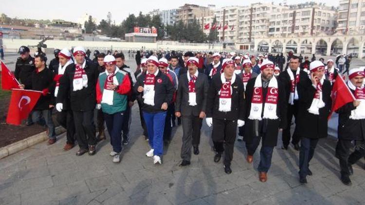 Şanlıurfada, Sarıkamış şehitleri anıldı