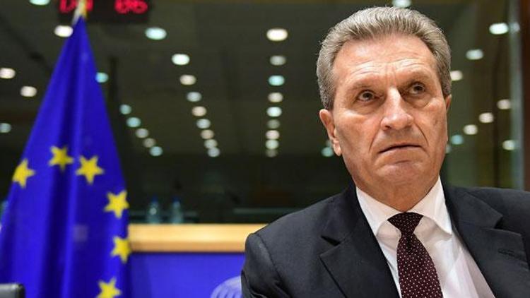 Oettinger: Önceliğim, istihtam, büyüme, yatırım, rekabet