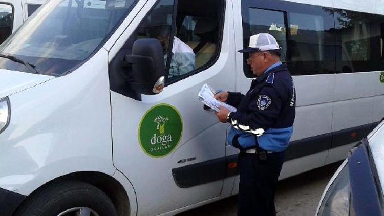 Zabıtadan korsan servis denetimi