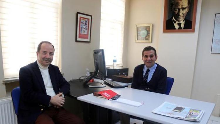 Başkan Gürkan, DHAyı ziyaret etti