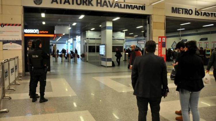 Atatürk Havalimanı metrosunda Reina Saldırganı alarmı