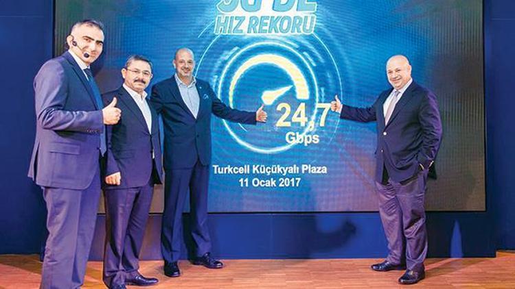 5G ile  hız testi